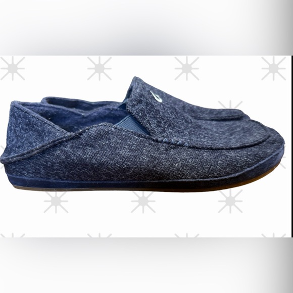 OLUKAI Moloa Hulu Men's Wool-Blend Slippers, Soft & Heathered Knit - Picture 3 of 7
